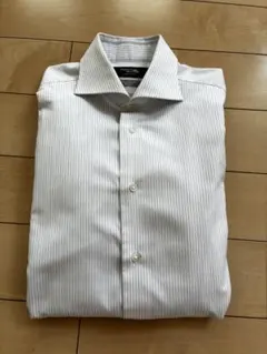 鎌倉シャツ　ビジネスシャツ　Y シャツ　ストライプのサムネイル