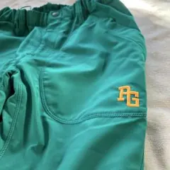 PG ロゴ グリーン レディースパンツ　秋冬