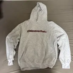 thisisneverthat ロゴパーカー グレー XL 裏起毛のサムネイル