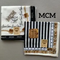 【 KIRAkira 様 】MＣM　エムシームエ厶　ハンカチ　2枚セット