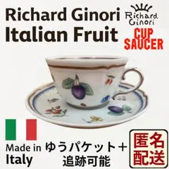 2026年最新】リチャードジノリ イタリアンフルーツ カップ&ソーサーの