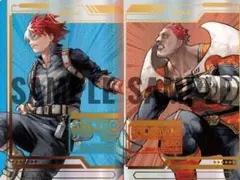 ヒロアカ原画展 グッズ付き特典　コレクションカード　轟焦凍　エンデヴァー