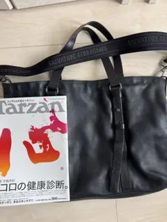 Salvatore Ferragamo ブラック　ショルダーバッグ　トートバッグのサムネイル