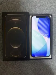 Apple iPhone 12 Pro ゴールド 本体 + iFaceケース