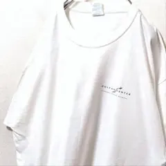 ポート&カンパニー ガルフエアセンター ロゴ Tシャツ ホワイト白 XL古着