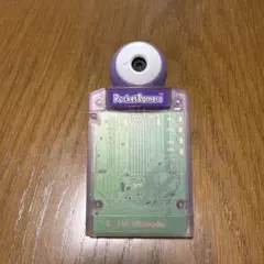 ポケットカメラ　スケルトンパープル