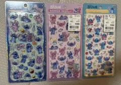 ボンボンドロップシール　ディズニー　スティッチ＆エンジェル 正規品　プチドロ