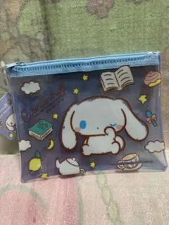 シナモロール　ポーチ　ミニポーチ　サンリオ　おねむ