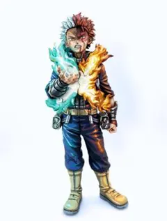 ヒロアカ　僕のヒーローアカデミア　一番くじ　C賞　リペイント　轟焦凍　二次元彩色