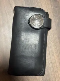 ALZUNI　アルズニ　黒色レザー　型押し　バイカーズウォレット　長財布 楽天市場】送料無料 日本製 ハンドメイド 本革 1年保証 修理対応