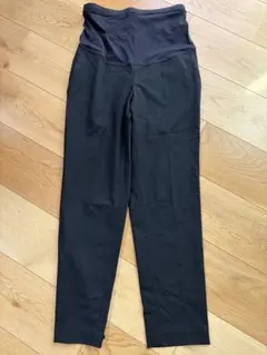 【美品】ユニクロSサイズ 黒 マタニティパンツ