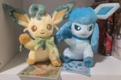 ポケモン イーブイコレクション リーフィア グレイシア ぬいぐるみ