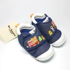 【新品タグ付き】ミキハウス ベビースニーカー/シューズ 11.5cm デニム