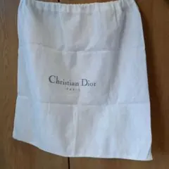 Christian Dior 布製収納袋 ホワイト