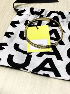 【MARC JACOBS バングル 黒】新品未使用タグ付きのサムネイル