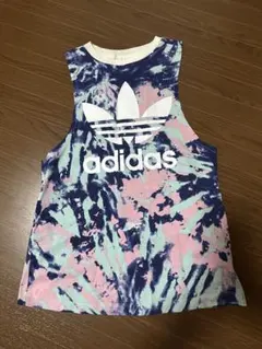 adidas マルチカラータンクトップ XS