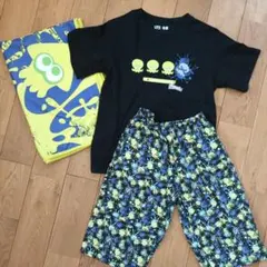 UNIQLO スプラトゥーン Tシャツ、ステテコ 150