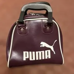 値下げ　美品　レトロ　プーマ　バッグ