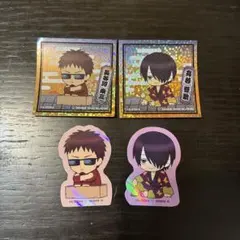 銀魂 まちぼうけ ステッカー まとめ売り　高杉晋助 長谷川泰三