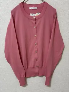 新品 UVカット カーディガン ピンク M 春夏 薄
