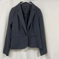 WORTHINGTON ダークグレー テーラードジャケット PM通勤コーデ