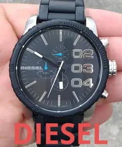 DIESEL 腕時計 DZ4318 ブラック 金属ベルト - メルカリ