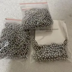 シルバー　ボールチェーン　2mm