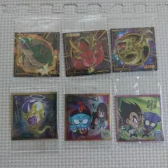ドラゴンボール 超戦士シールウエハース 6種セット