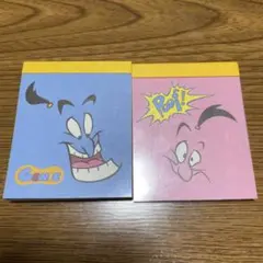 東京ディズニーシー ジーニー メモ帳セット