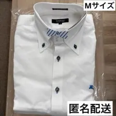 【BURBERRY】バーバリー　ブラックレーベル　長袖シャツ　白