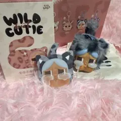 POP MART WILD BUT CUTIE ぬいぐるみキーホルダー