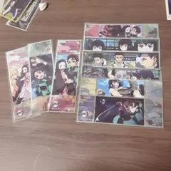 鬼滅の刃　ロングステッカー　9枚