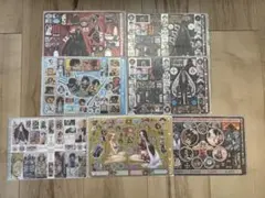 ワンピースメモリアルメタルアート2010 7枚セット