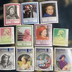 香港 エリザベス2世【未使用】