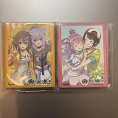 ホロカ WGP名古屋　猫又おかゆ＆戌神ころね 大空スバル＆姫森ルーナ スリーブ