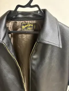 backers Clothing ブラックレザージャケット Lサイズ