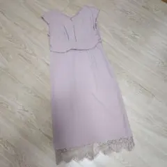 スコットクラブ系列　ワンピース　ドレス　レース　ピンク　38