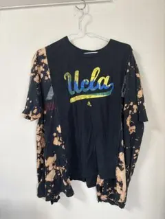 リメイク　アディダス タイダイ染め オーバーサイズTシャツ