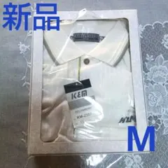 新品　KELLY & MERRY ポロシャツ ホワイト メンズ