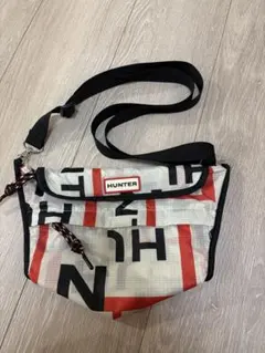 ファミリア×HUNTER コラボ チェック柄2wayショルダーバッグ - メルカリ