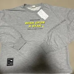 160 薄手　トレーナー　グレー