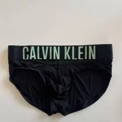カルバンクライン　メンズビキニ　L(M) 黒　ナイロンストレッチ　男性ブリーフのサムネイル