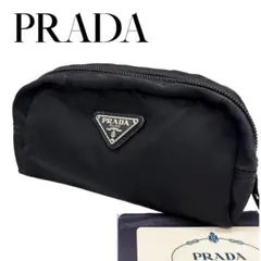 PRADA ポーチ MV175 ナイロン ブラック Gカード 三角プレート 2025年最新】プラダ mv175の人気アイテム - メルカリ