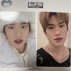 ALL OF YOU 原宿 ポップアップ タワレコ ラキドロ トレカ ソヒ