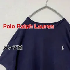 KA298【US輸入】Polo Ralph Lauren　Tシャツ【M】ネイビー