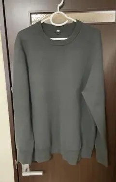 UNIQLO ユニクロ　ウォッシャブルミラノリブクルーネックセーター XXL