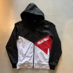 PELLE PELLE ペレペレ ジップパーカー 鳳凰刺繍 パッチワーク PELLE PELLE ペレペレ ジップパーカー 鳳凰刺繍 パッチワーク