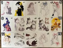 【バラ売り】　teatea様　人物ステッカー