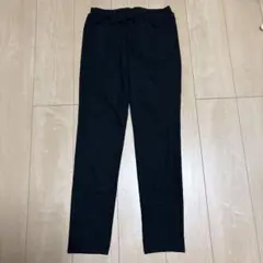 トップバリュ ロングパンツ 無地 160 黒 ポリエステル お出かけのサムネイル
