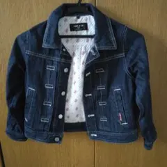 COMME CA ISM ダークデニムジャケット 130A